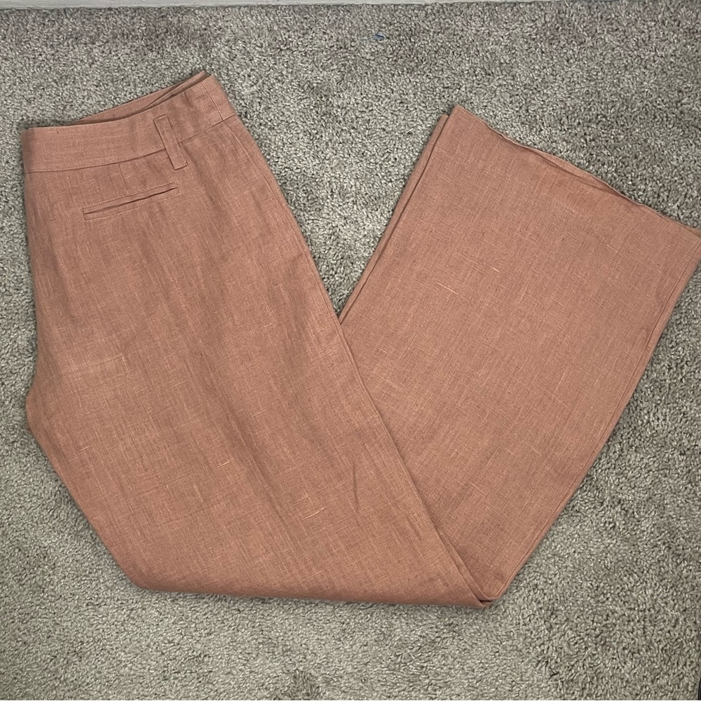 Linen Wide Leg Pants - Picture 1 of 5